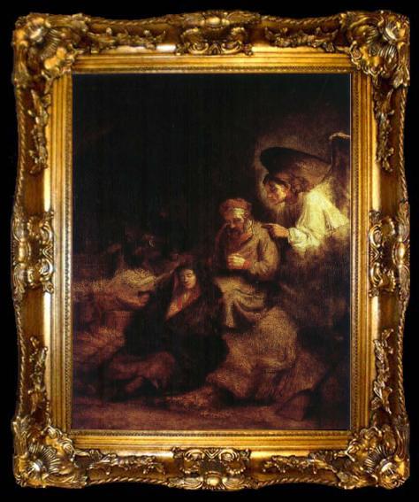 framed  REMBRANDT Harmenszoon van Rijn The Dream of St.Joseph, ta009-2